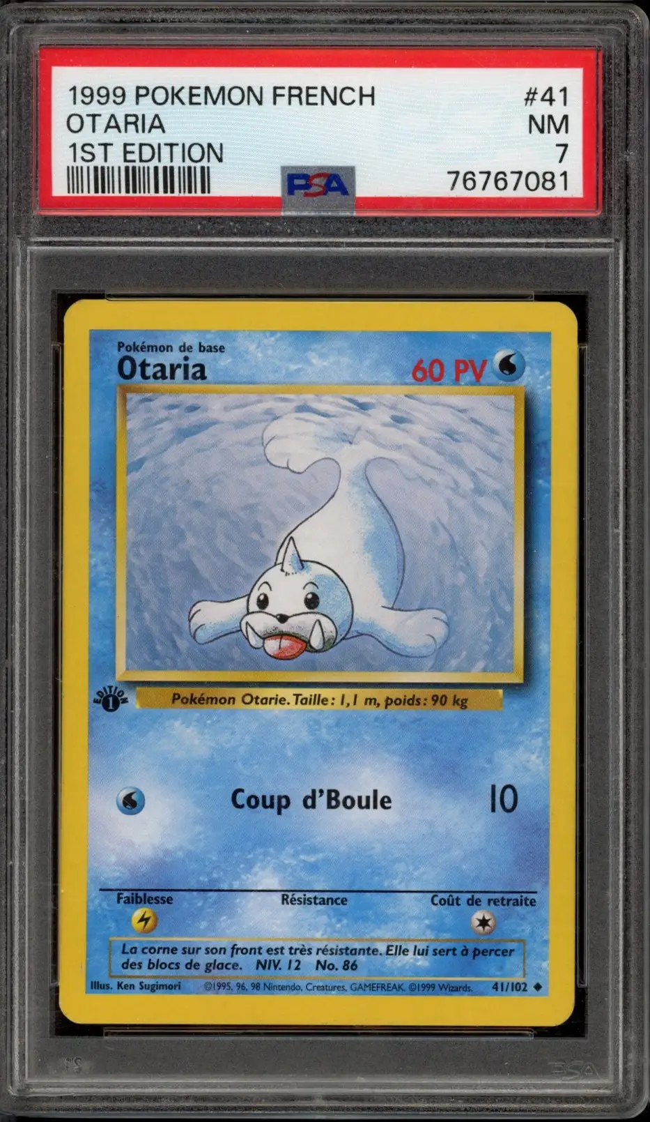 PSA 7 Otaria