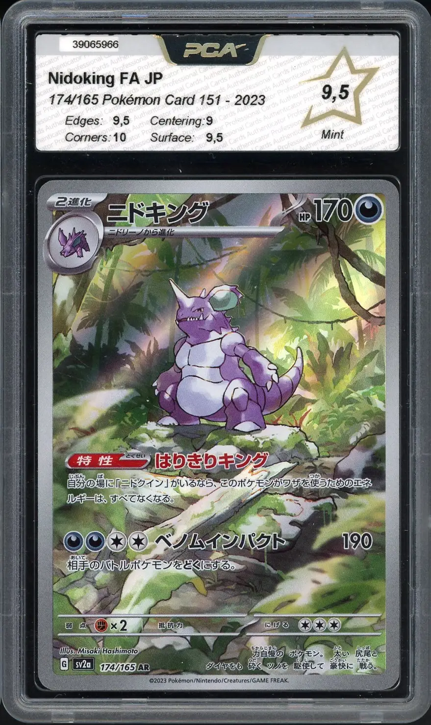 PCA 9.5 Nidoking