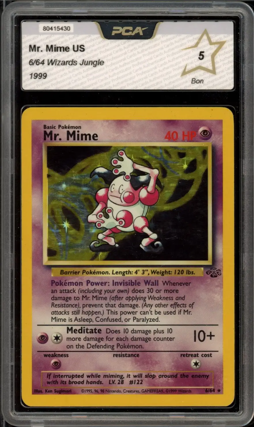 PCA 5 M. Mime Holo