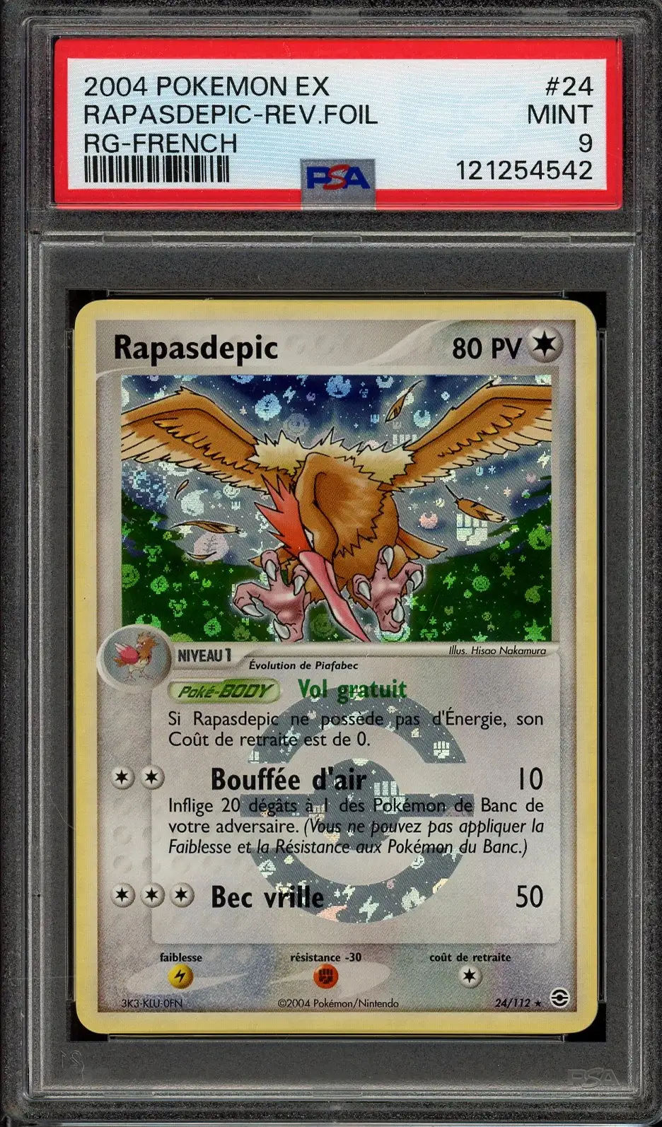 PSA 9 Rapasdepic Reverse