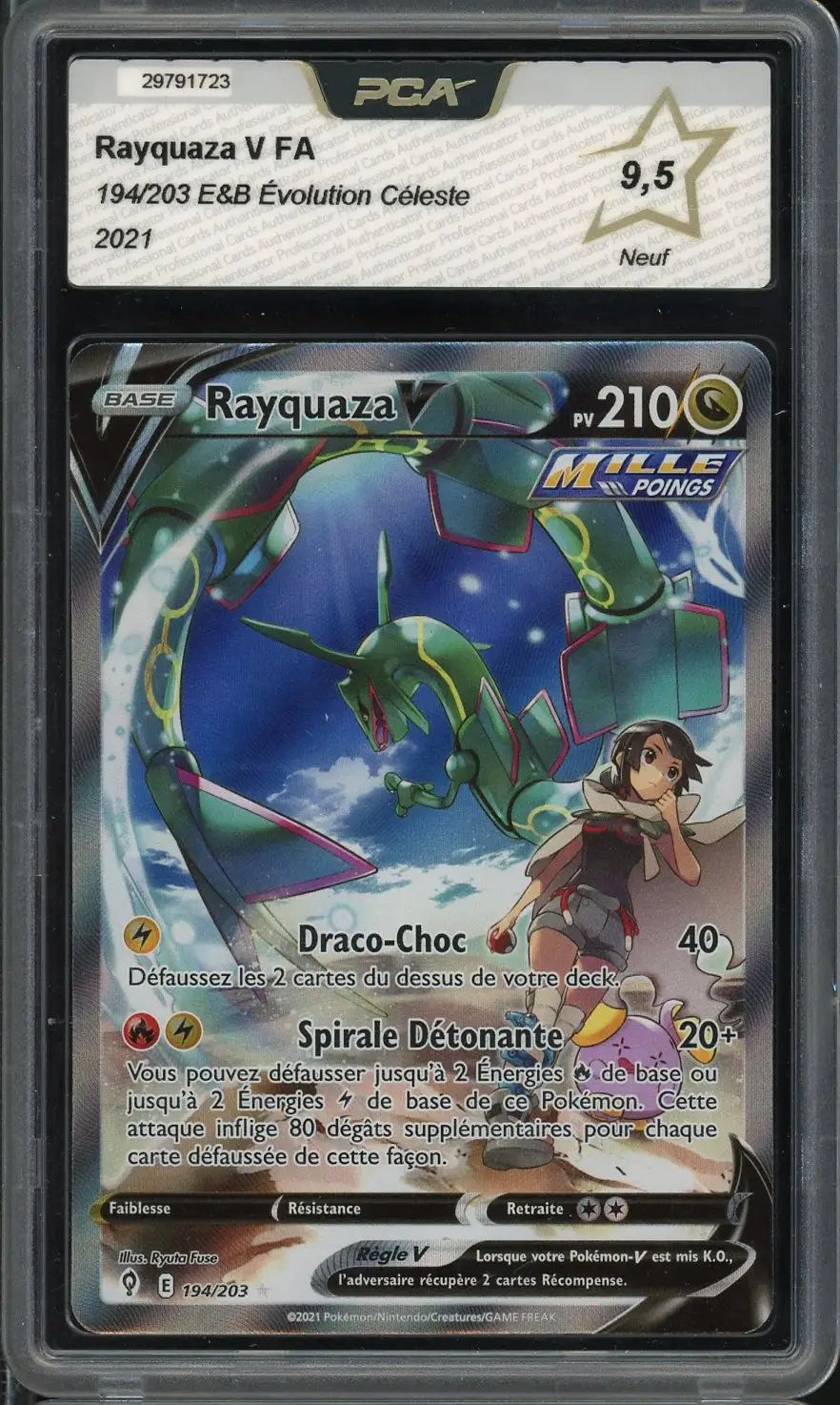 PCA 9.5 Rayquaza V