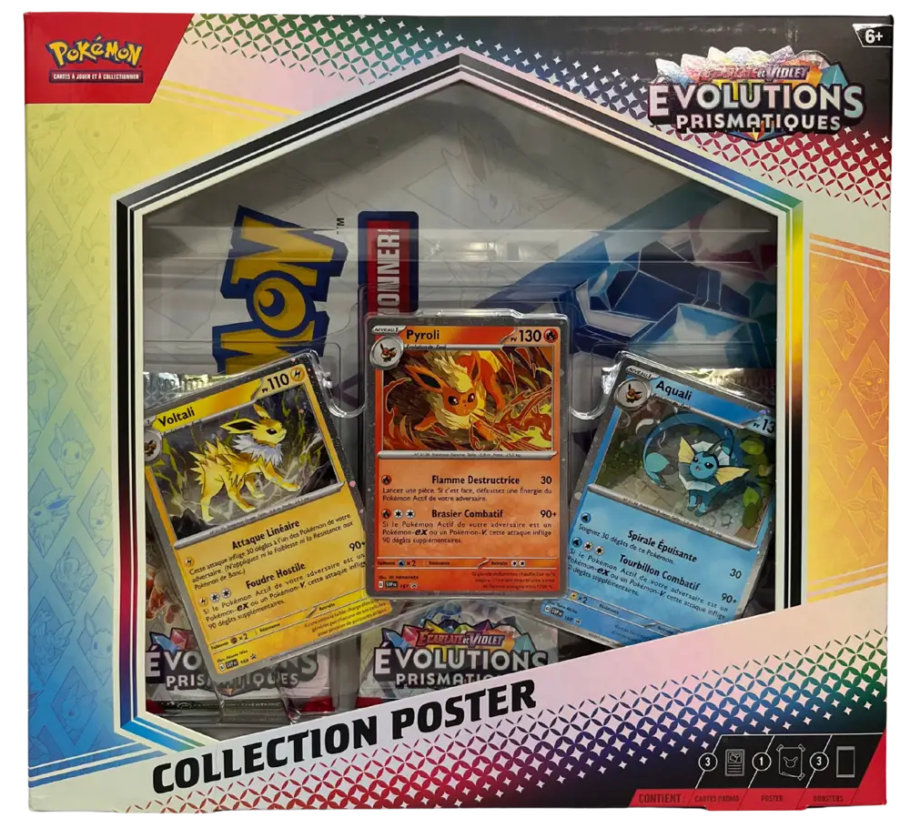 Coffret Collection Poster EV8.5 Evolutions Prismatiques