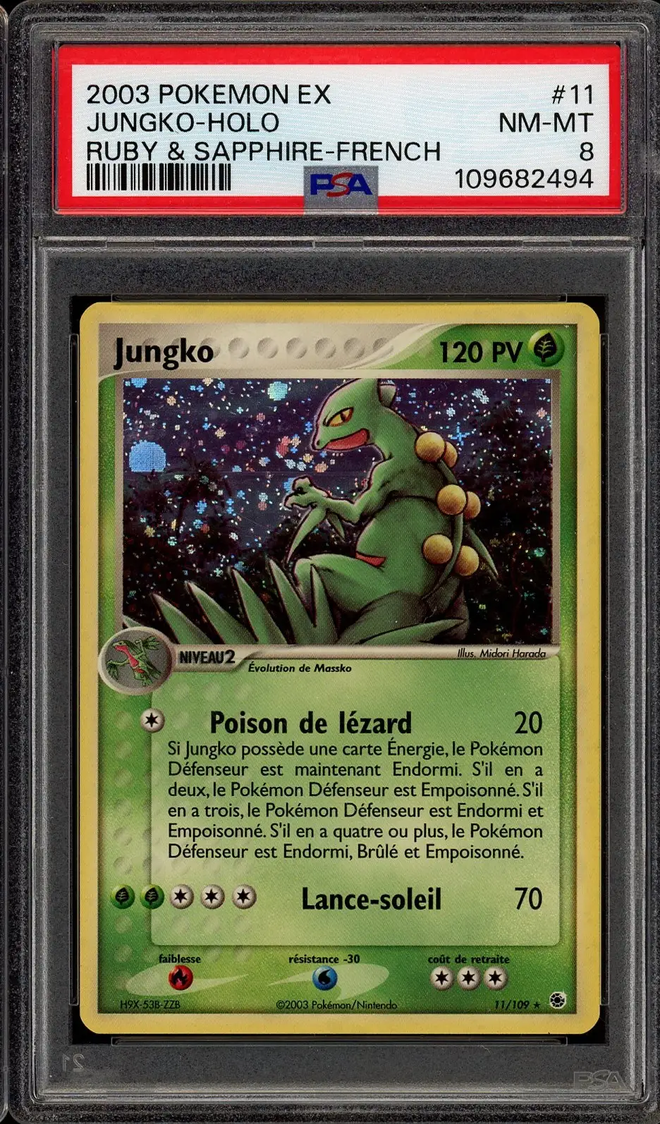 PSA 8 Jungko Holo