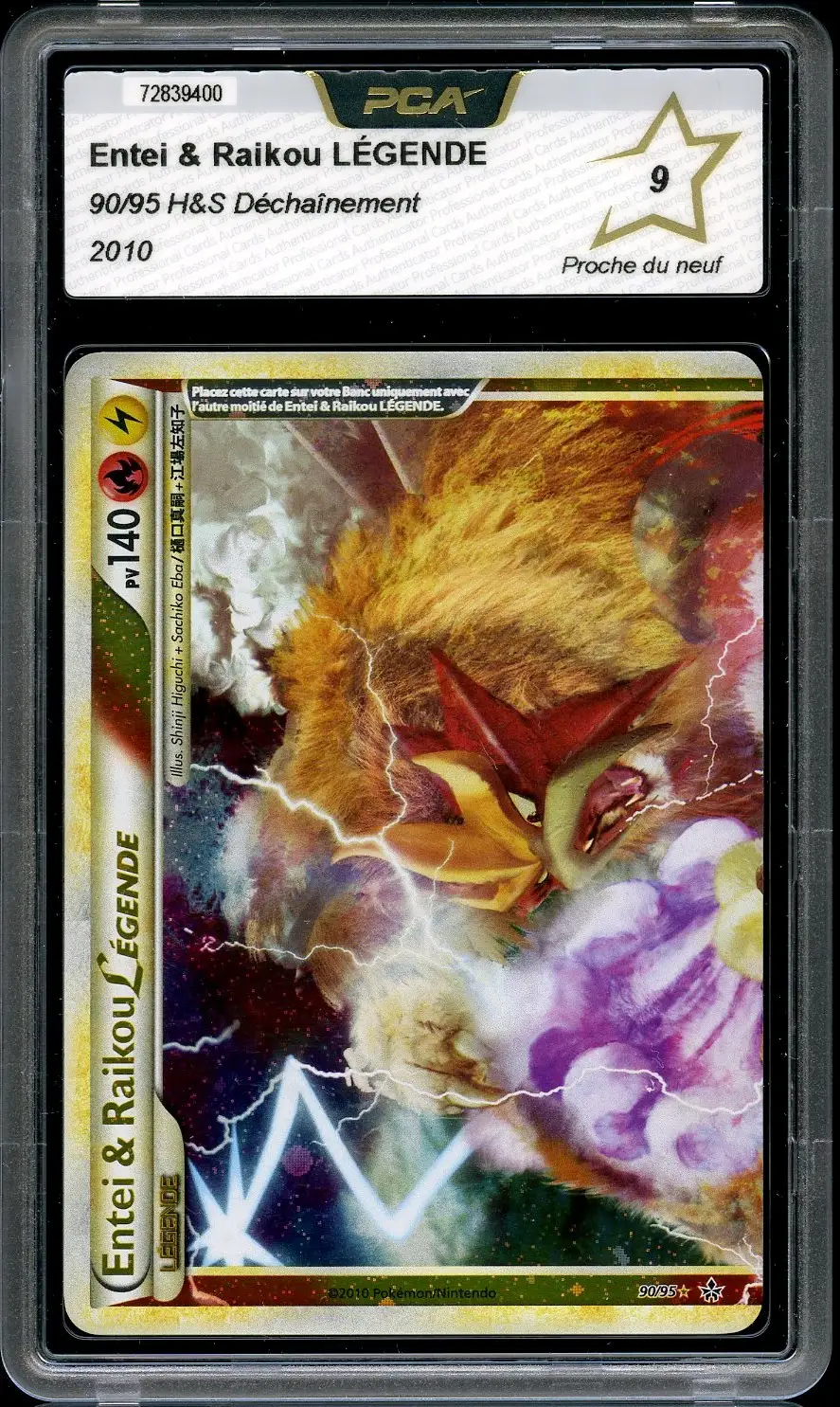 PCA 9 Entei & Raikou Légende
