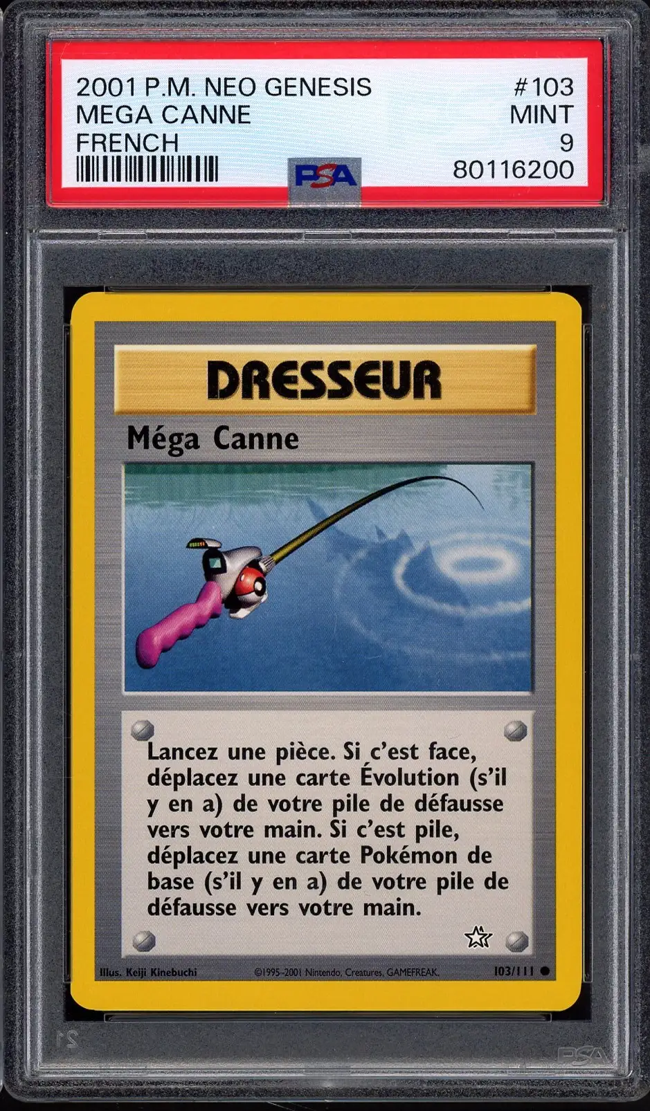 PSA 9 Méga Canne