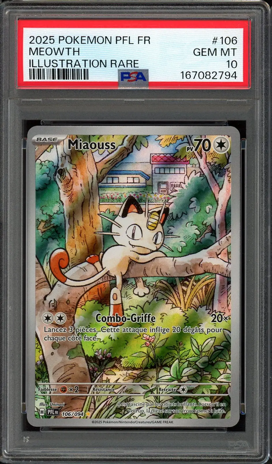 PSA 10 Miaouss