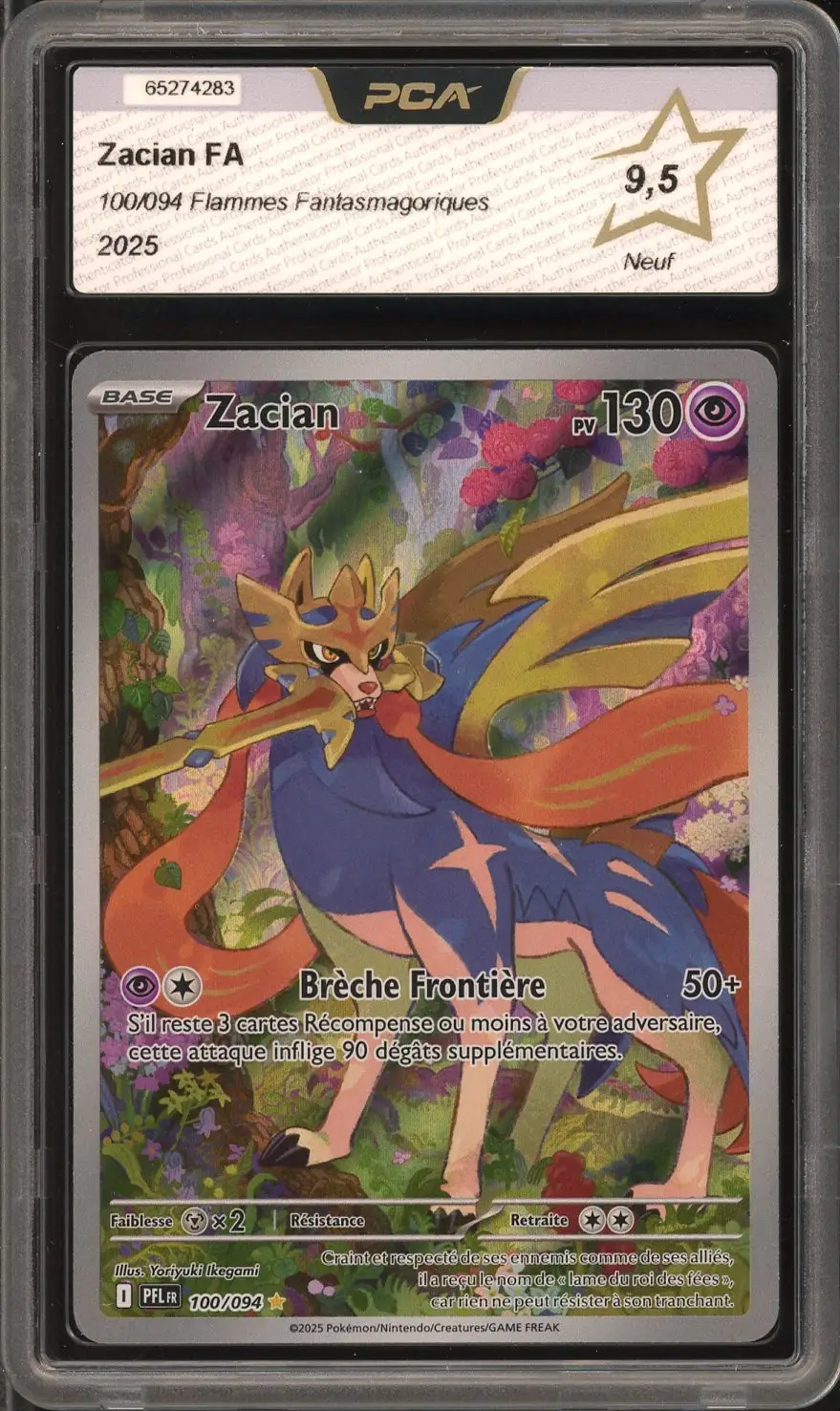 PCA 9.5 Zacian
