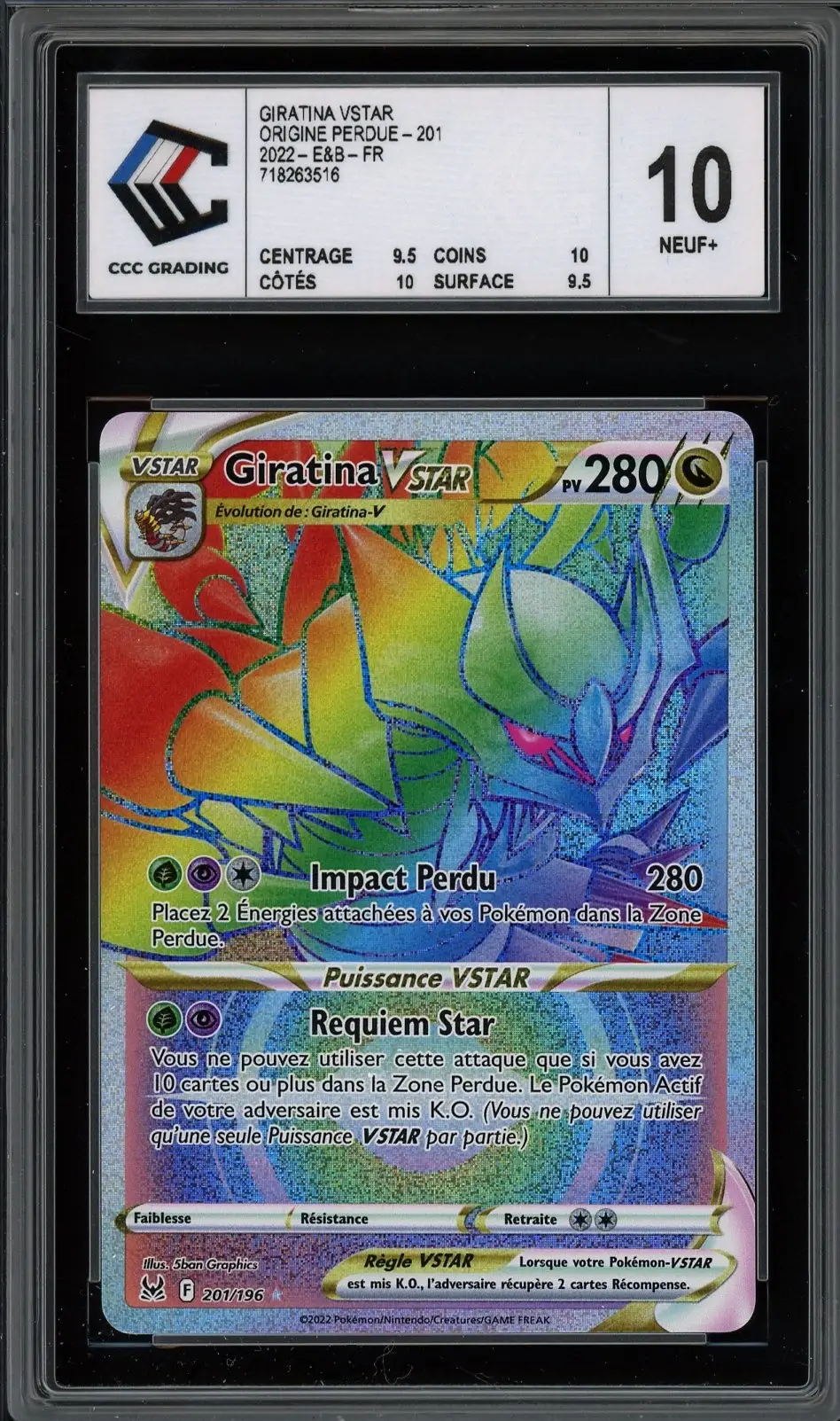 CCC 10 Giratina VStar Rainbow
