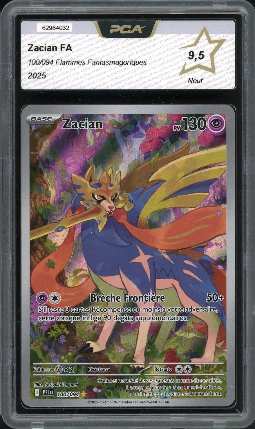 PCA 9.5 Zacian