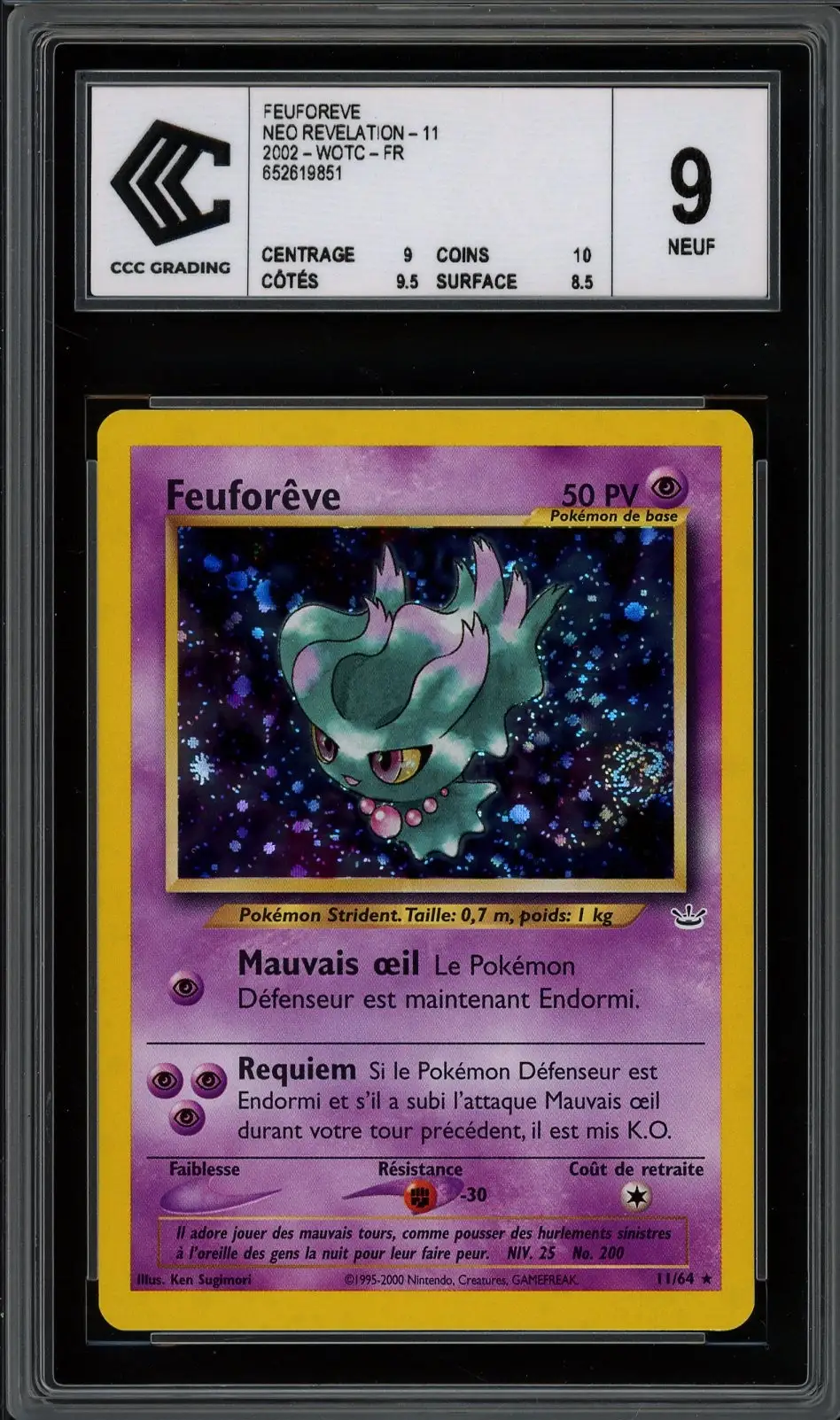 CCC 9 Feuforêve Holo