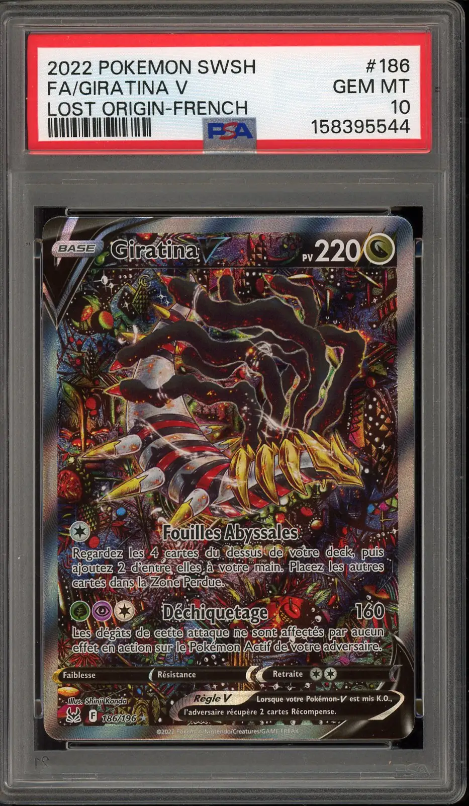 PSA 10 Giratina V