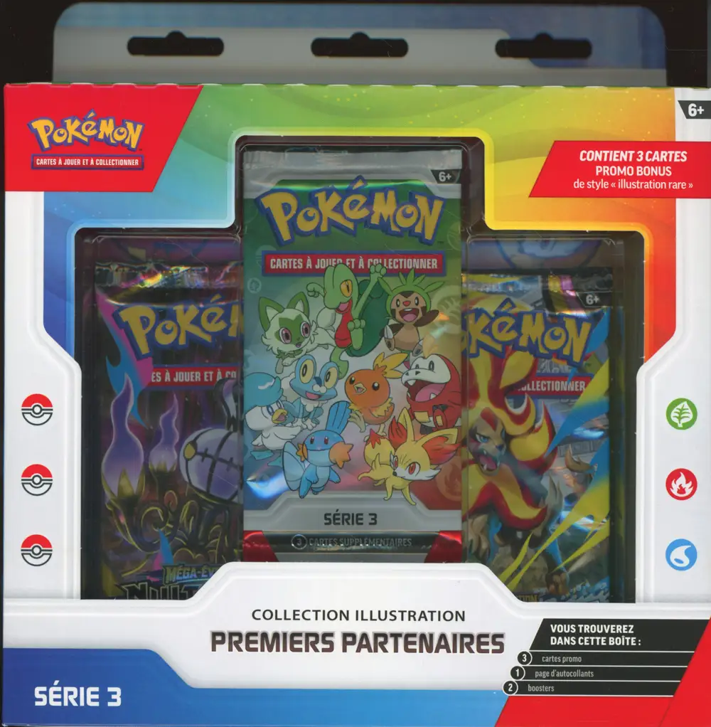 Coffret Collection Illustration Premiers Partenaires Série 3
