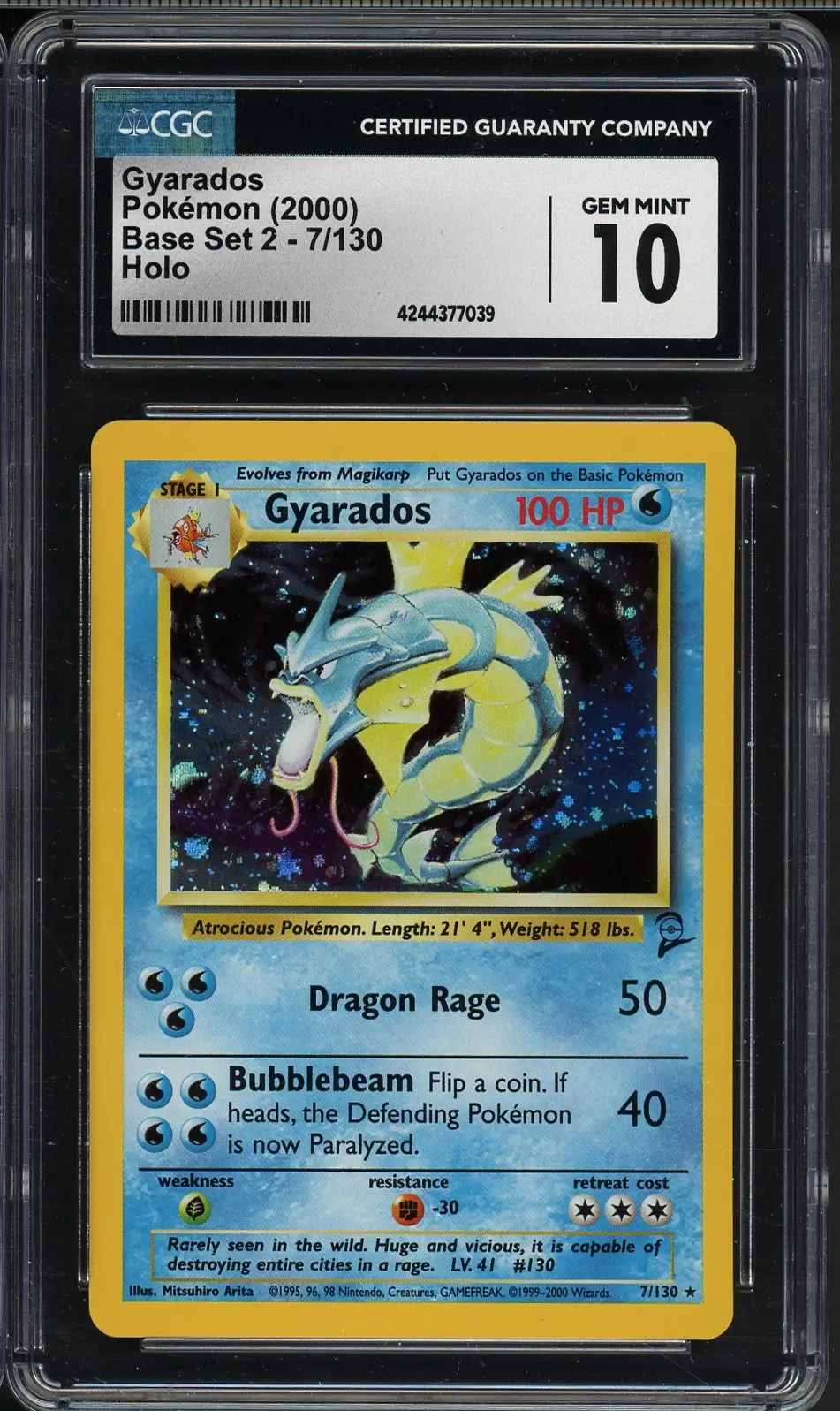 CGC 10 Gyarados Holo