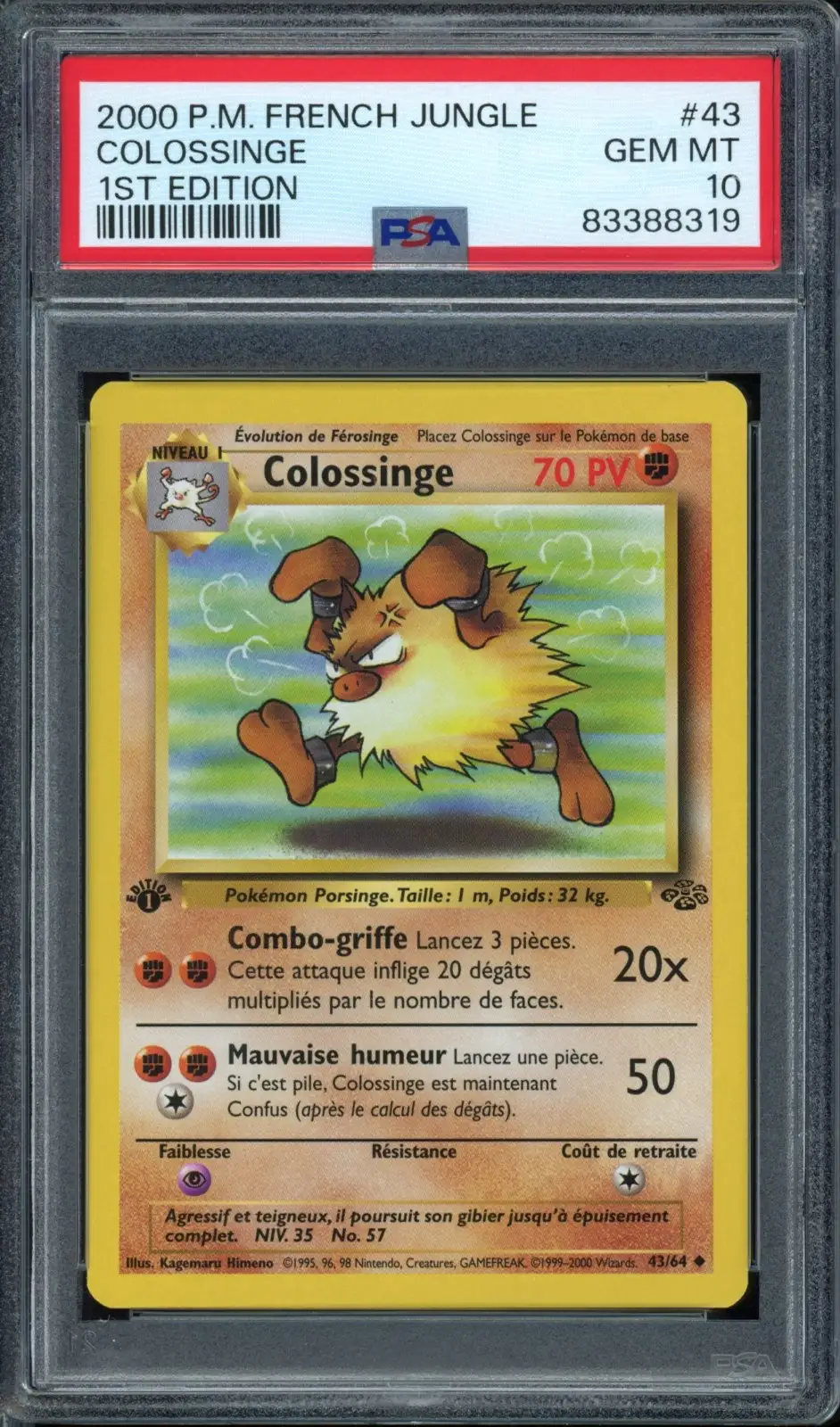 PSA 10 Colossinge