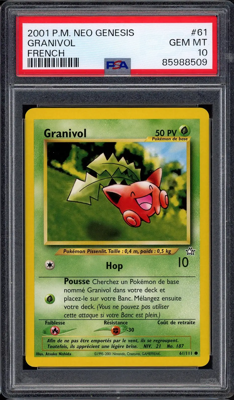 PSA 10 Granivol