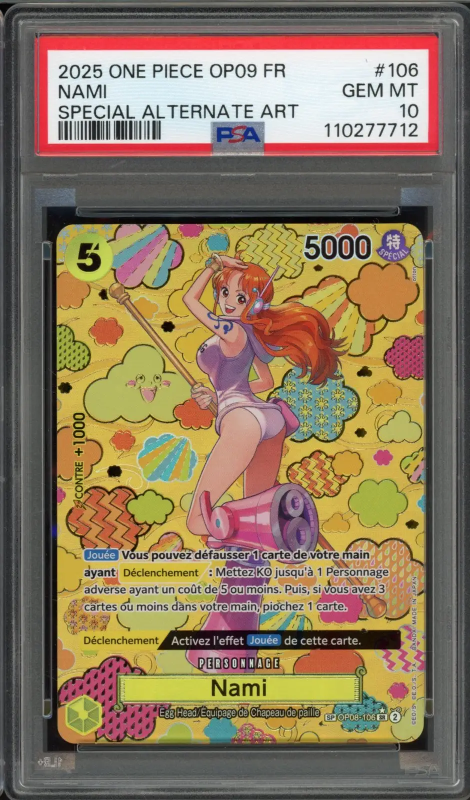 PSA 10 Nami