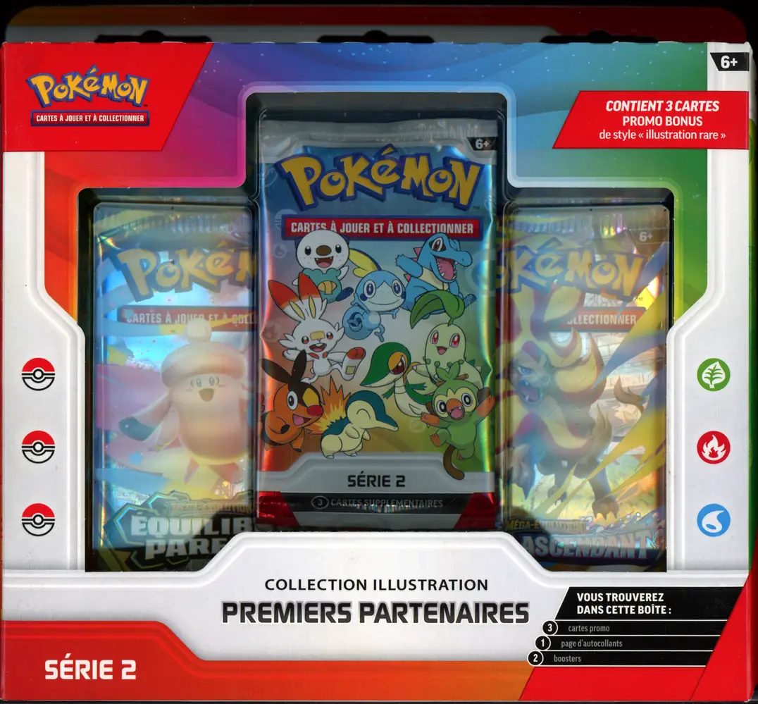 Coffret Collection Illustration Premiers Partenaires Série 2