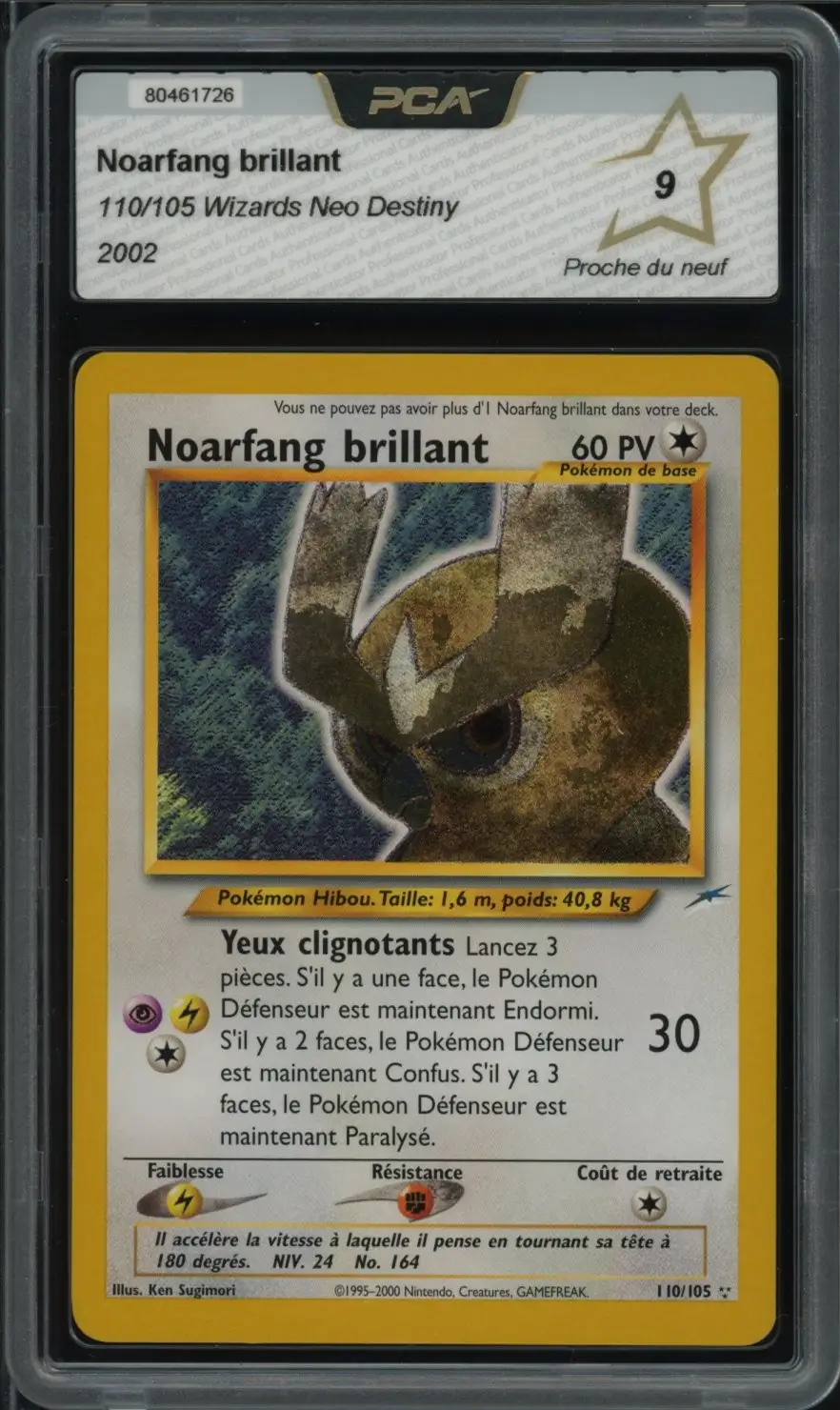 PCA 9 Noarfang Brillant