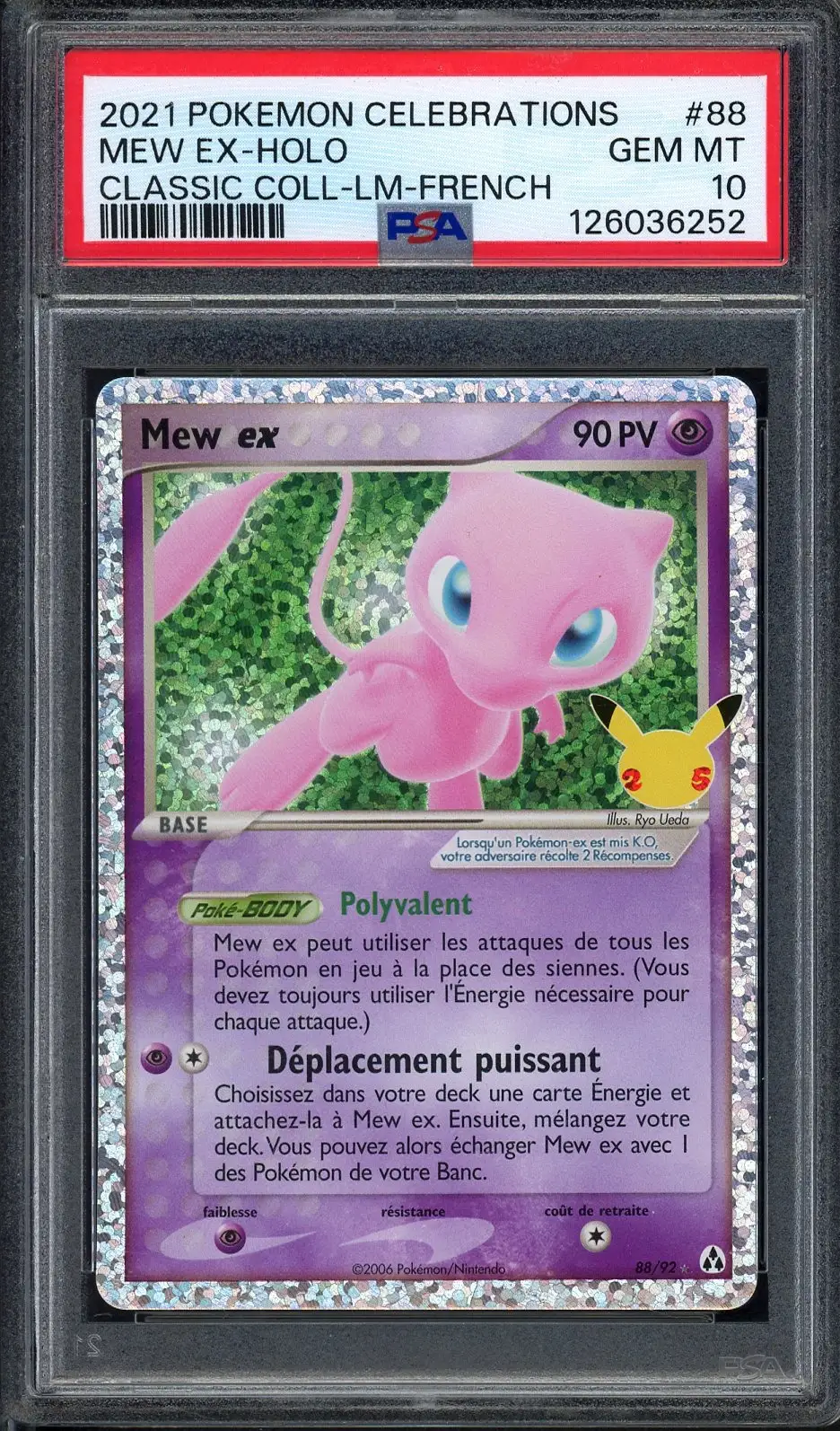 PSA 10 Mew Ex