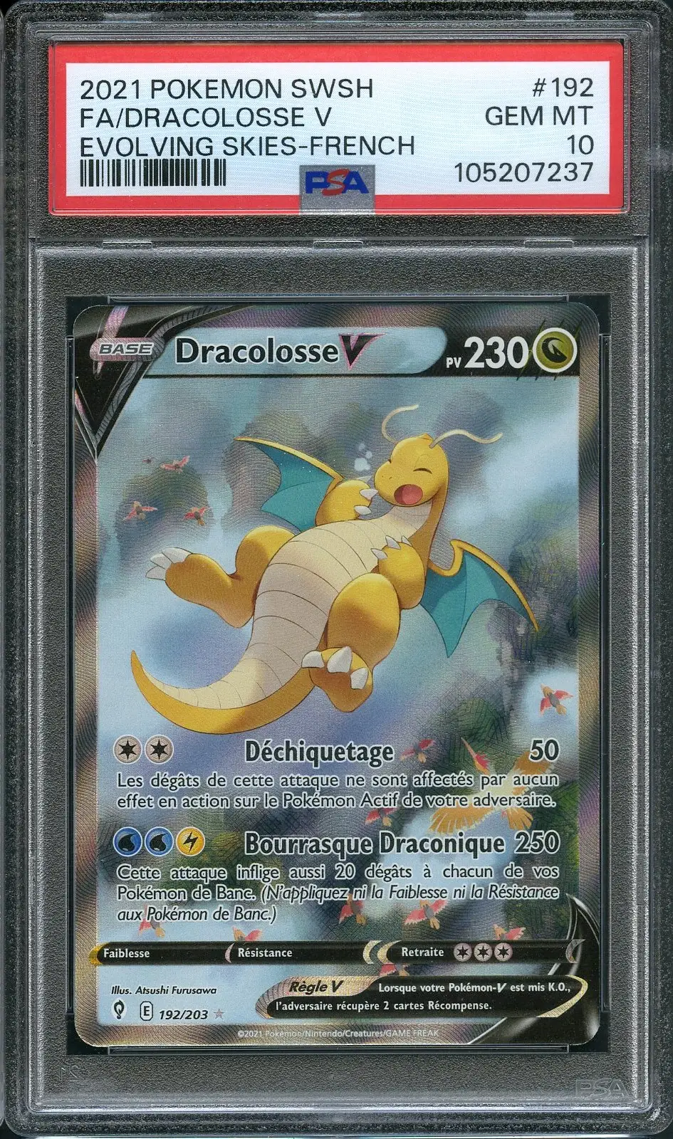 PSA 10 Dracolosse V