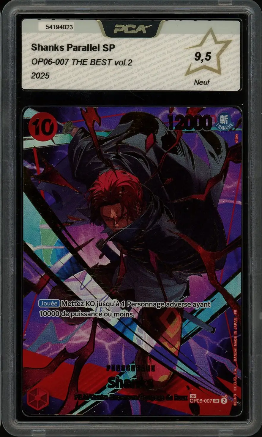 PCA 9.5 Shanks