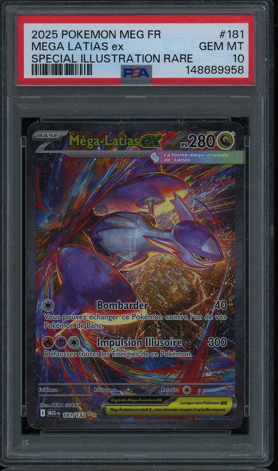 PSA 10 Méga-Latias Ex