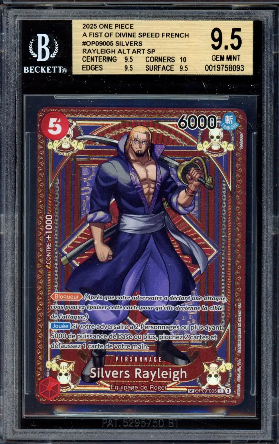 BGS 9.5 Silvers Rayleigh