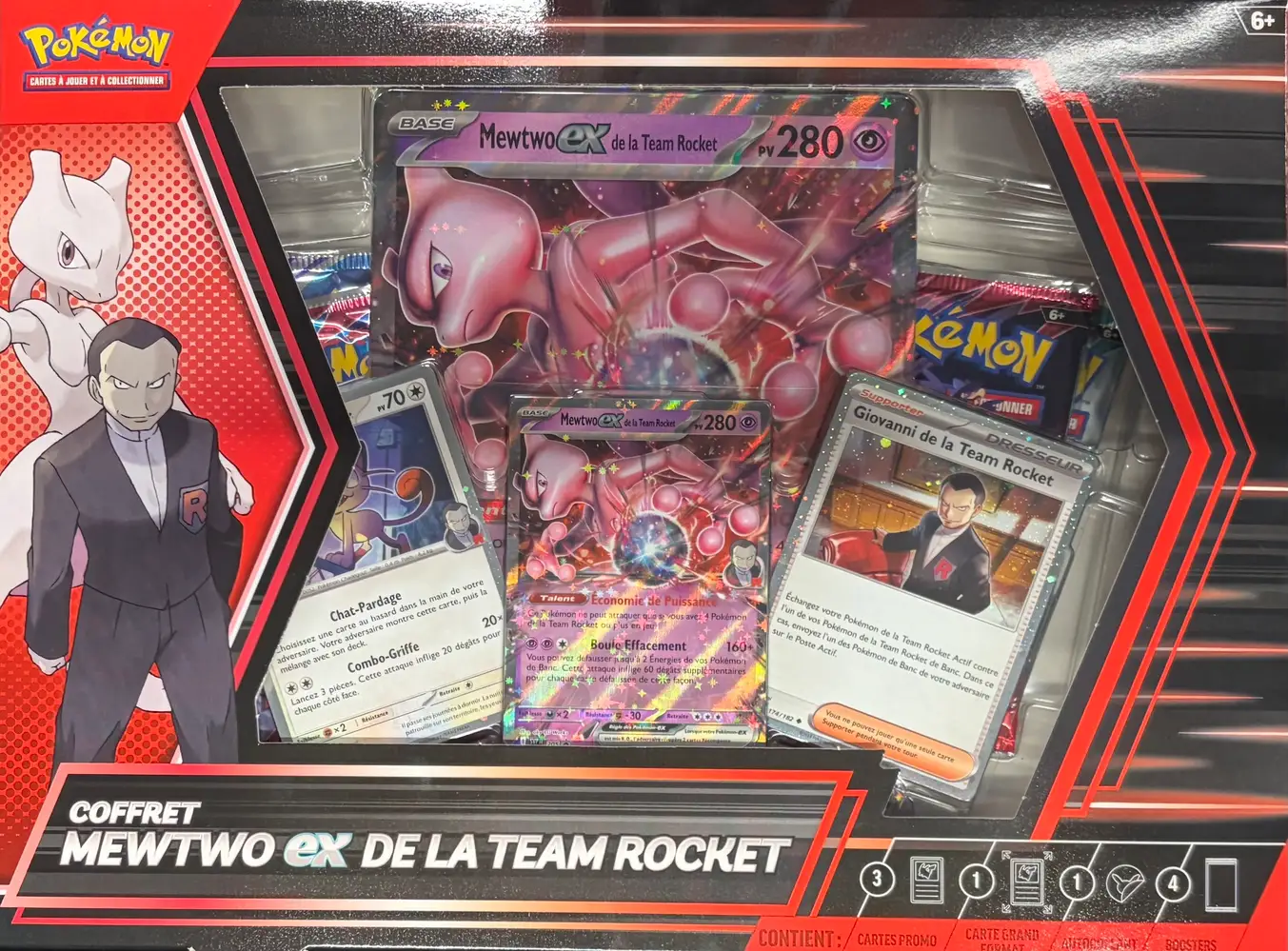 Coffret Mewtwo Ex de la Team Rocket