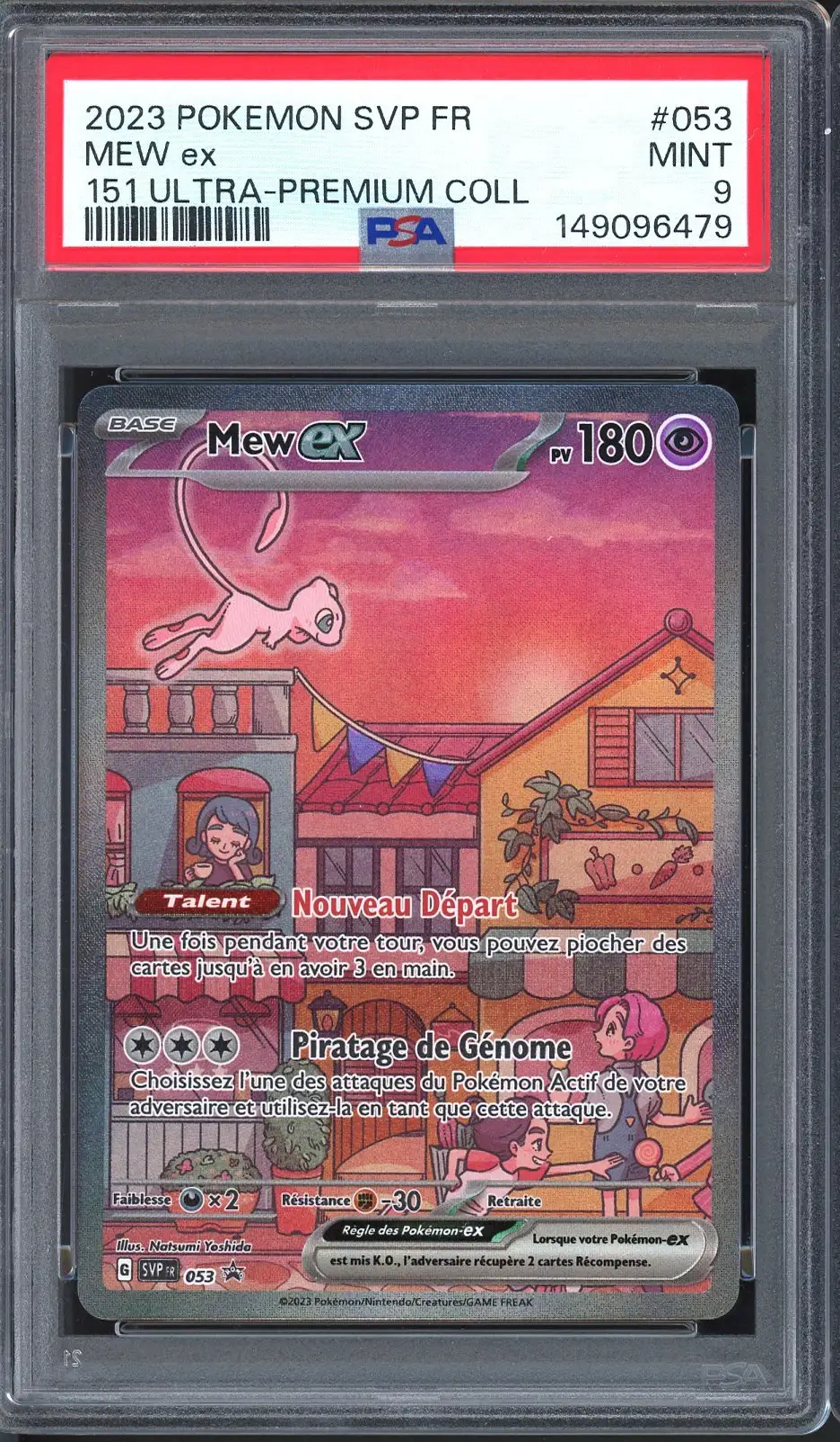 PSA 9 Mew Ex