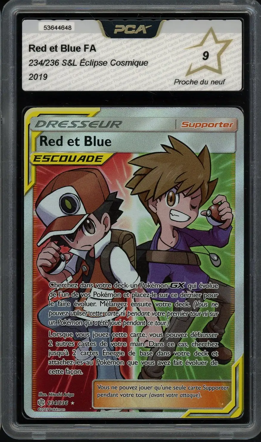 PCA 9 Red et Blue