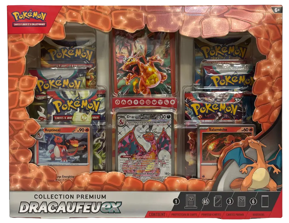 Coffret Collection Premium Dracaufeu Ex