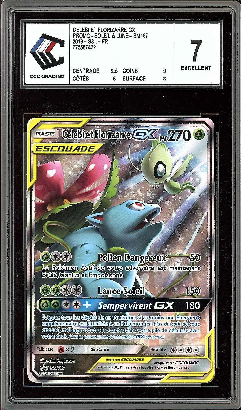 CCC 7 Celebi et Florizarre Gx