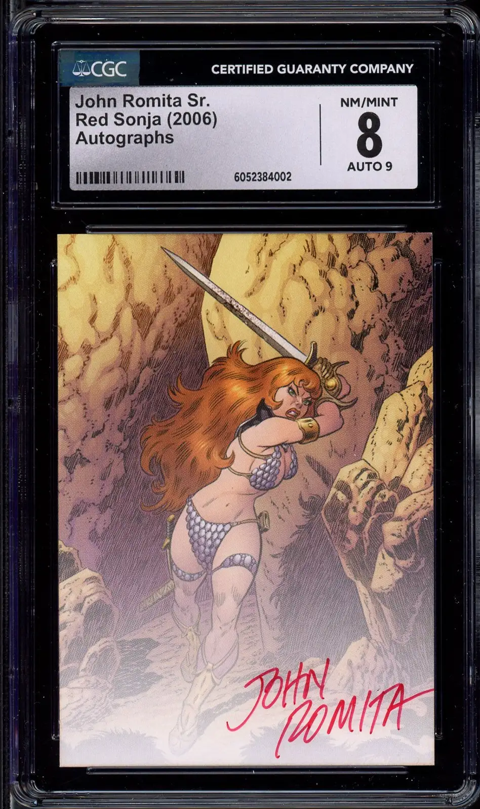 CGC 8 Red Sonja