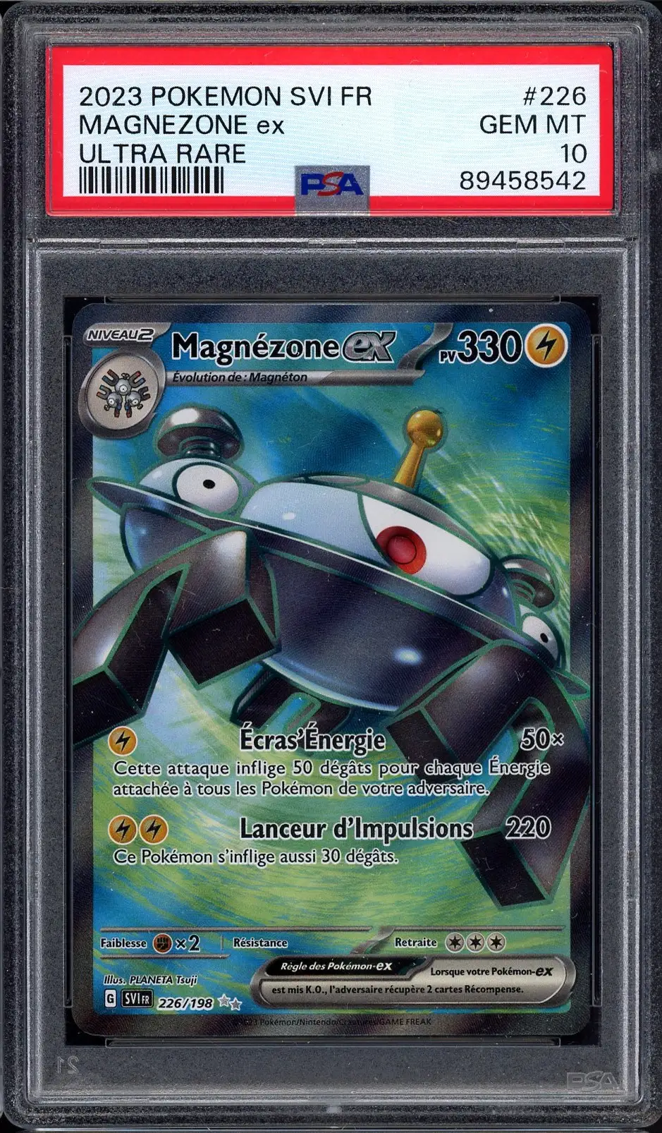 PSA 10 Magnézone Ex