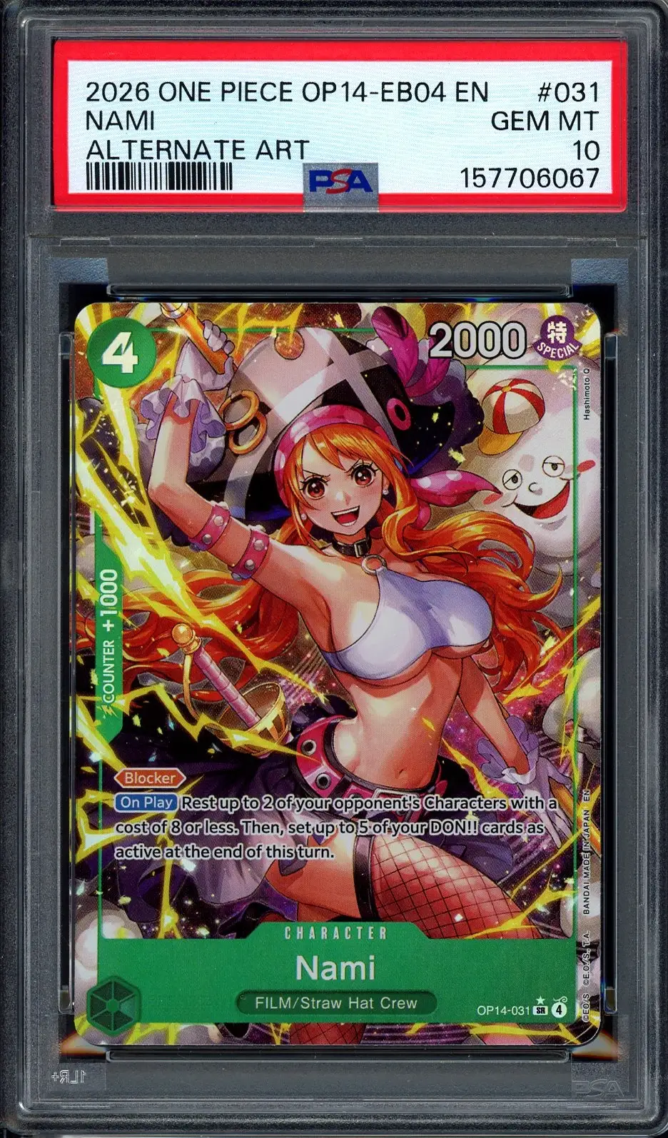 PSA 10 Nami