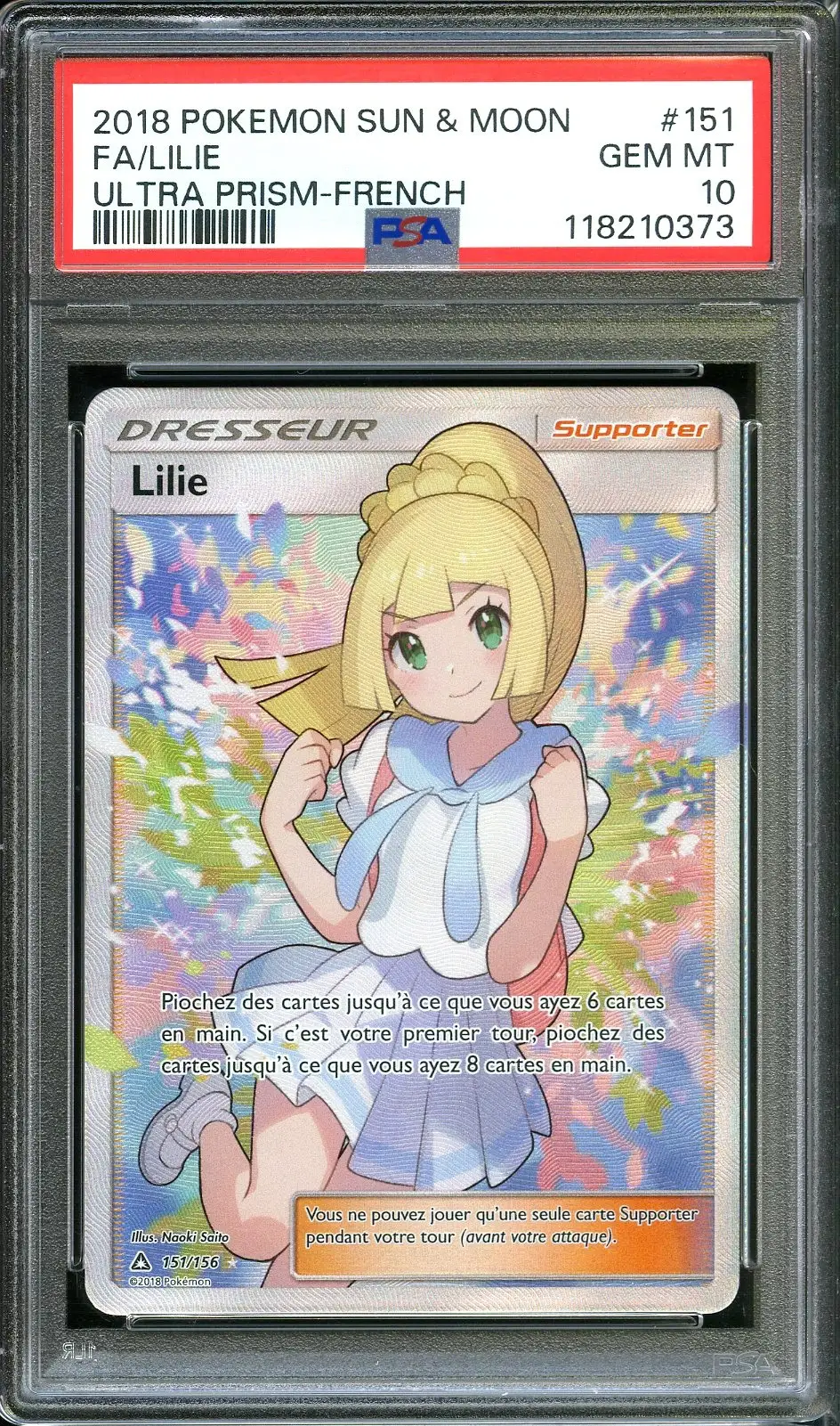 PSA 10 Lilie