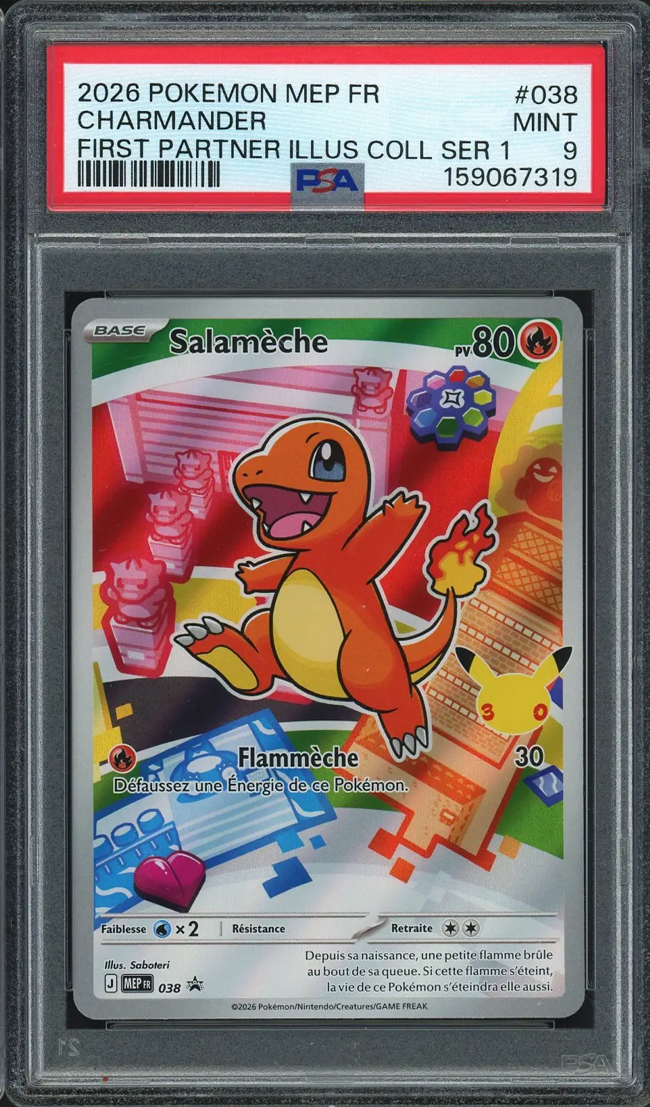 PSA 9 Salamèche