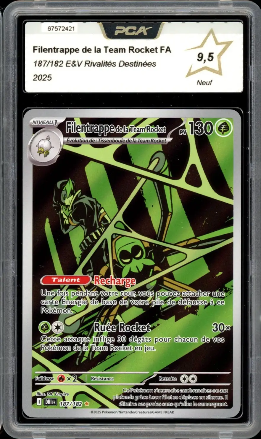 PCA 9.5 Filentrappe de la Team Rocket