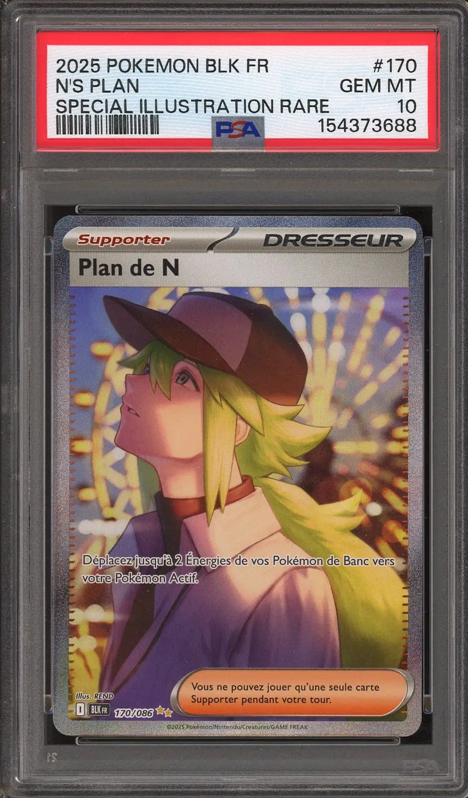 PSA 10 Plan de N