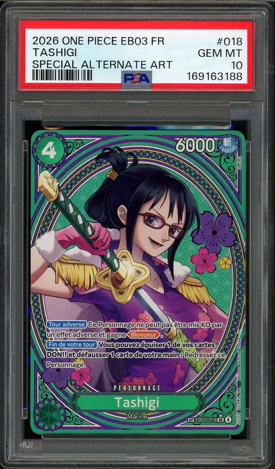 PSA 10 Tashigi