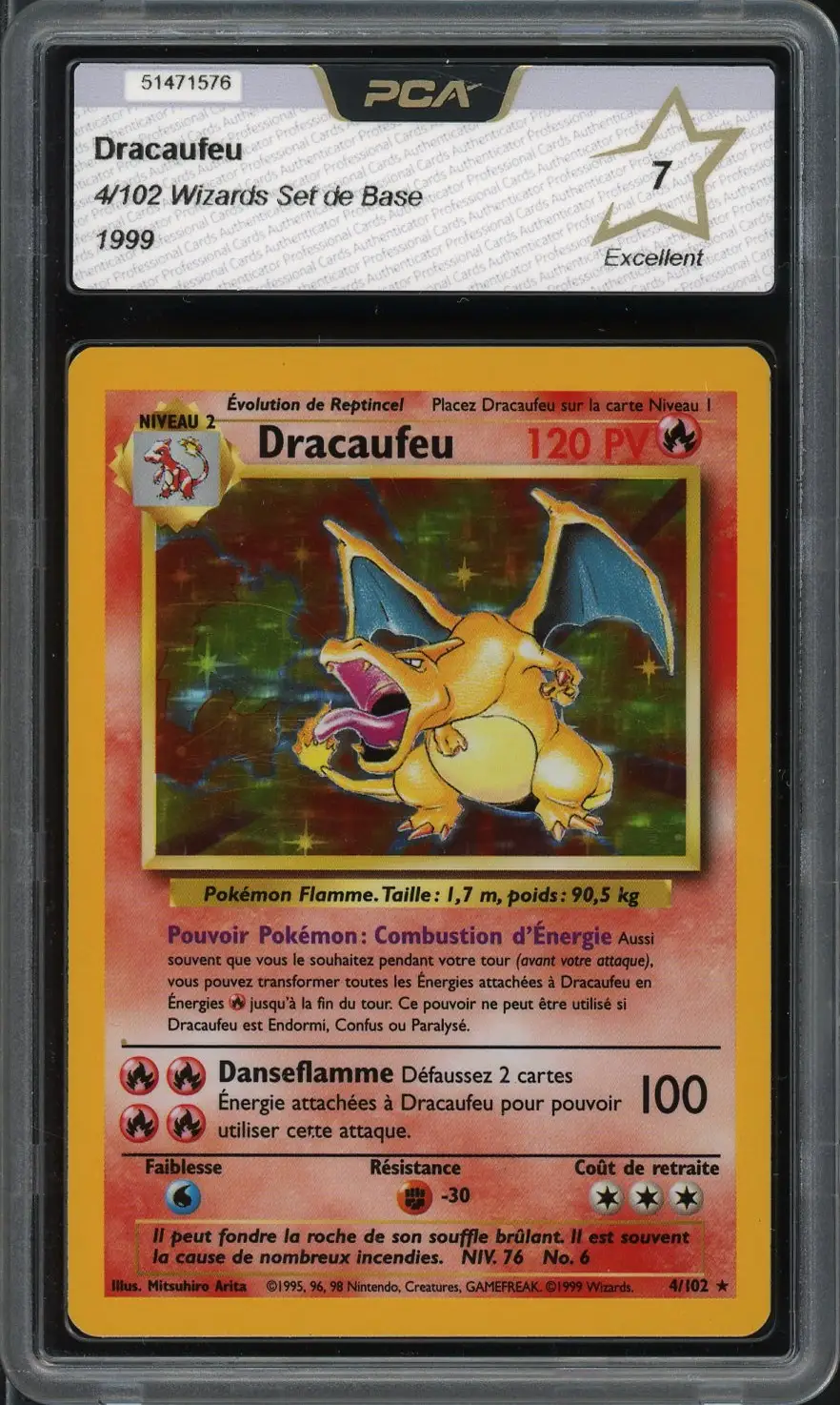 PCA 7 Dracaufeu Holo