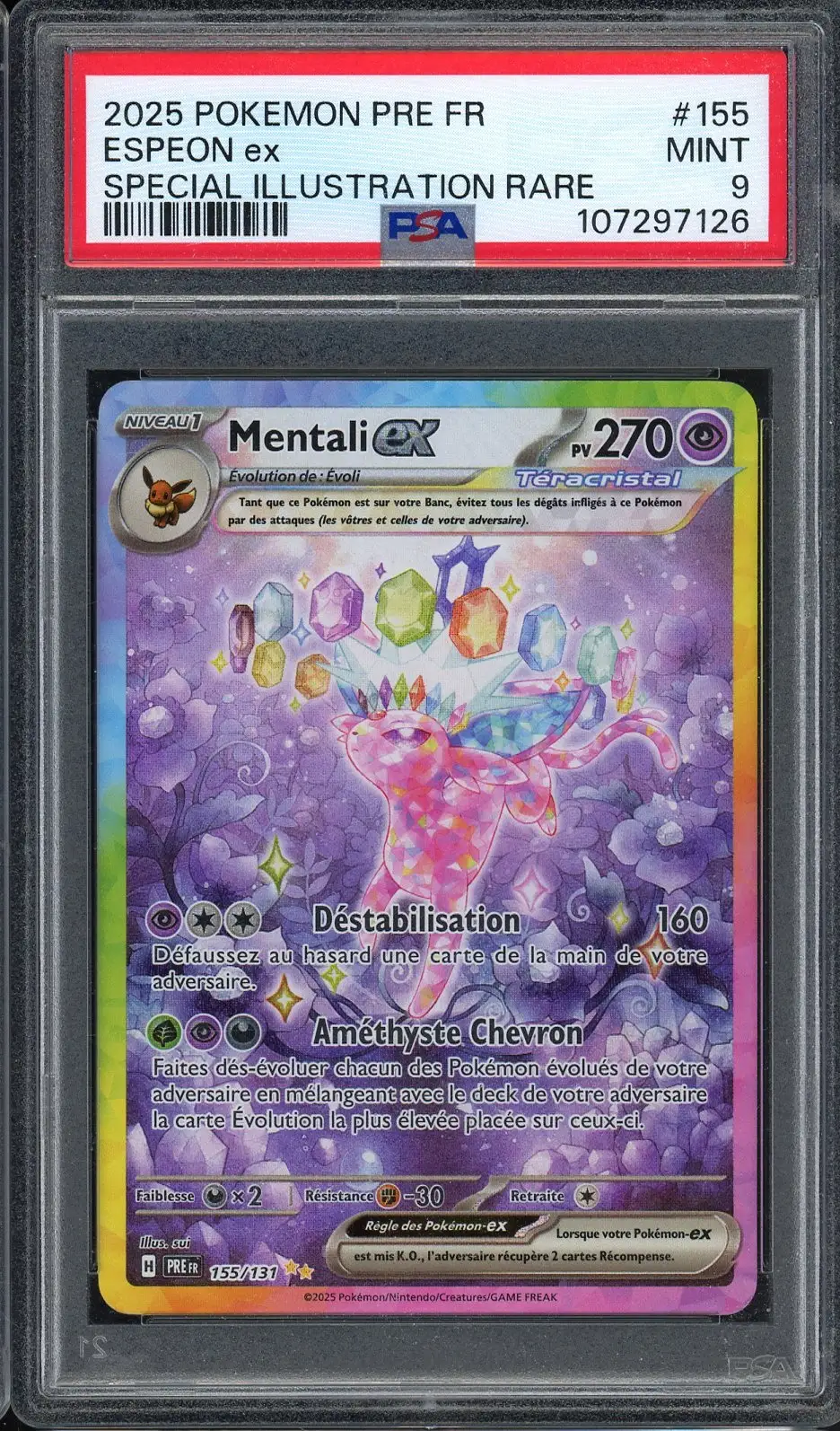 PSA 9 Mentali Ex