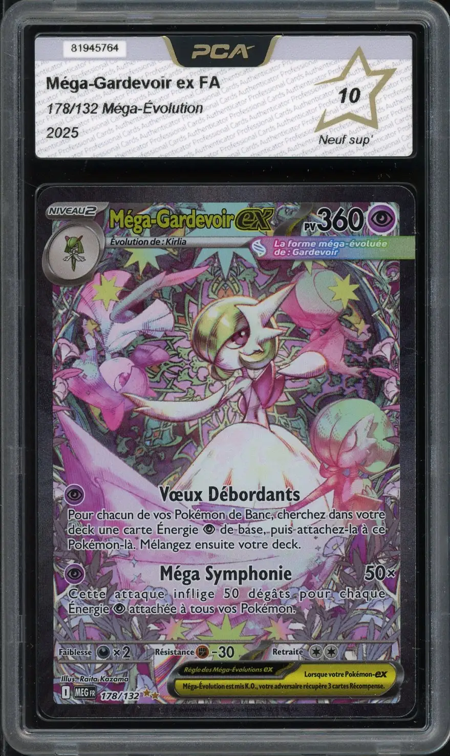 PCA 10 Méga-Gardevoir Ex