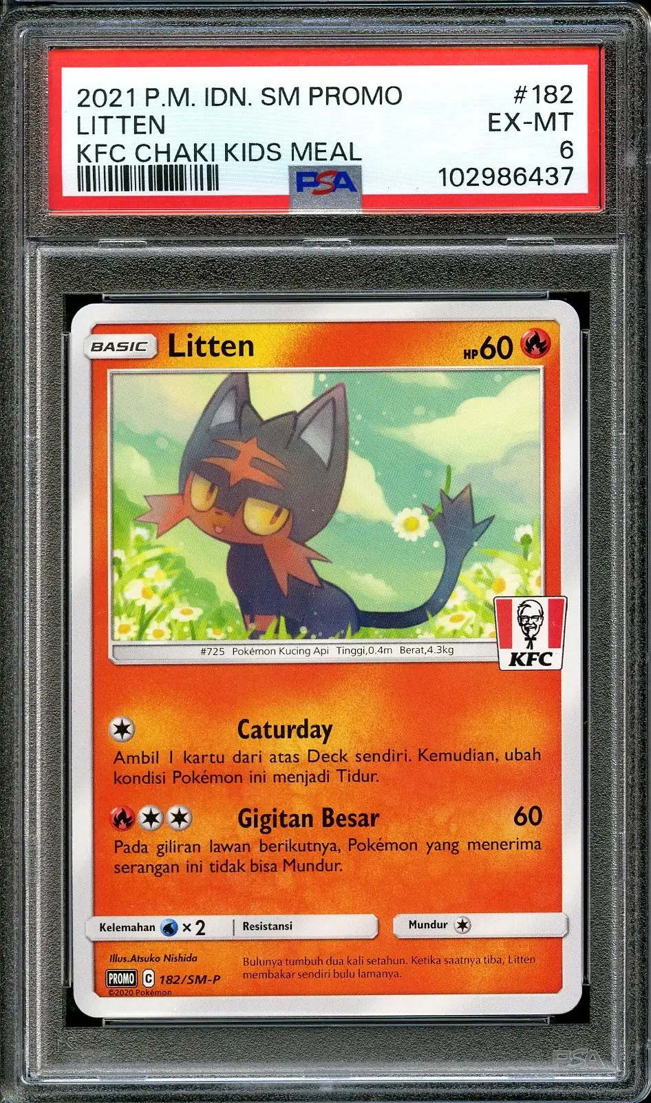 PSA 6 Litten KFC