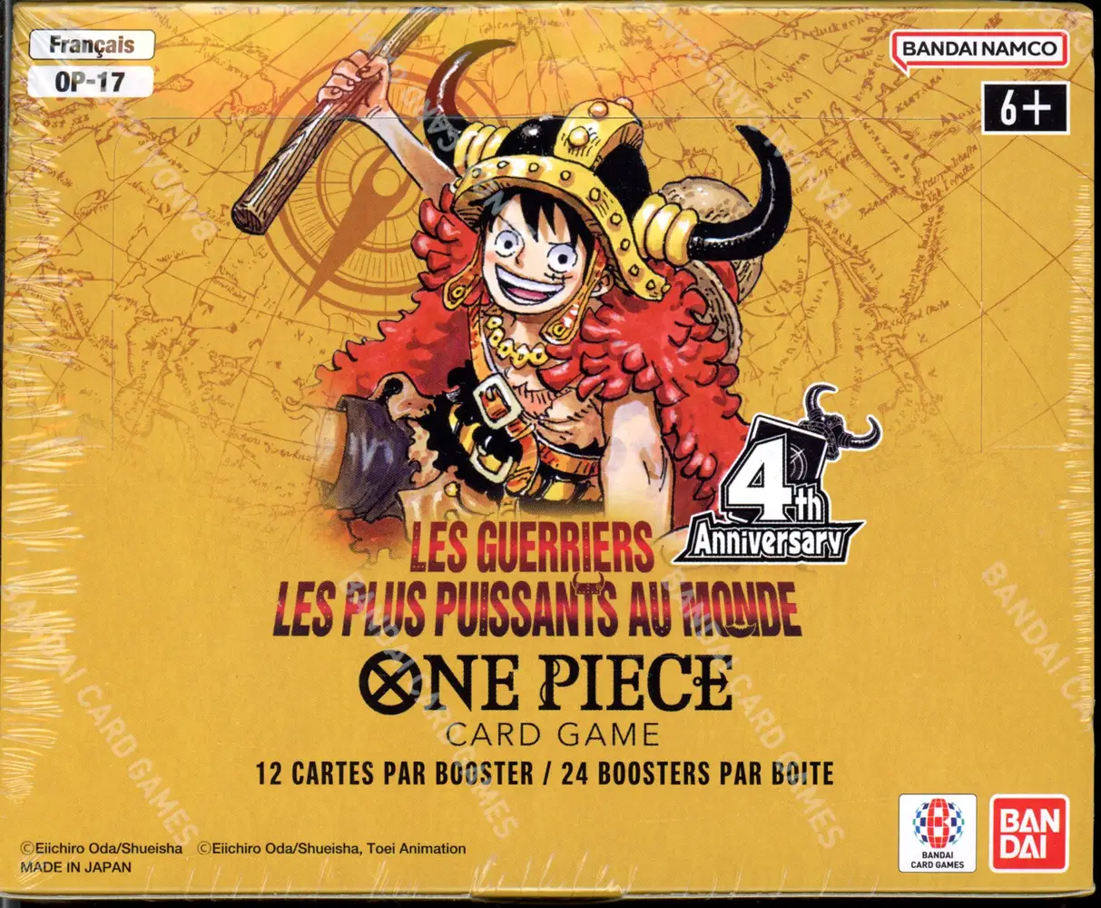 Display OP17 - Les Guerriers Les Plus Puissants Au Monde