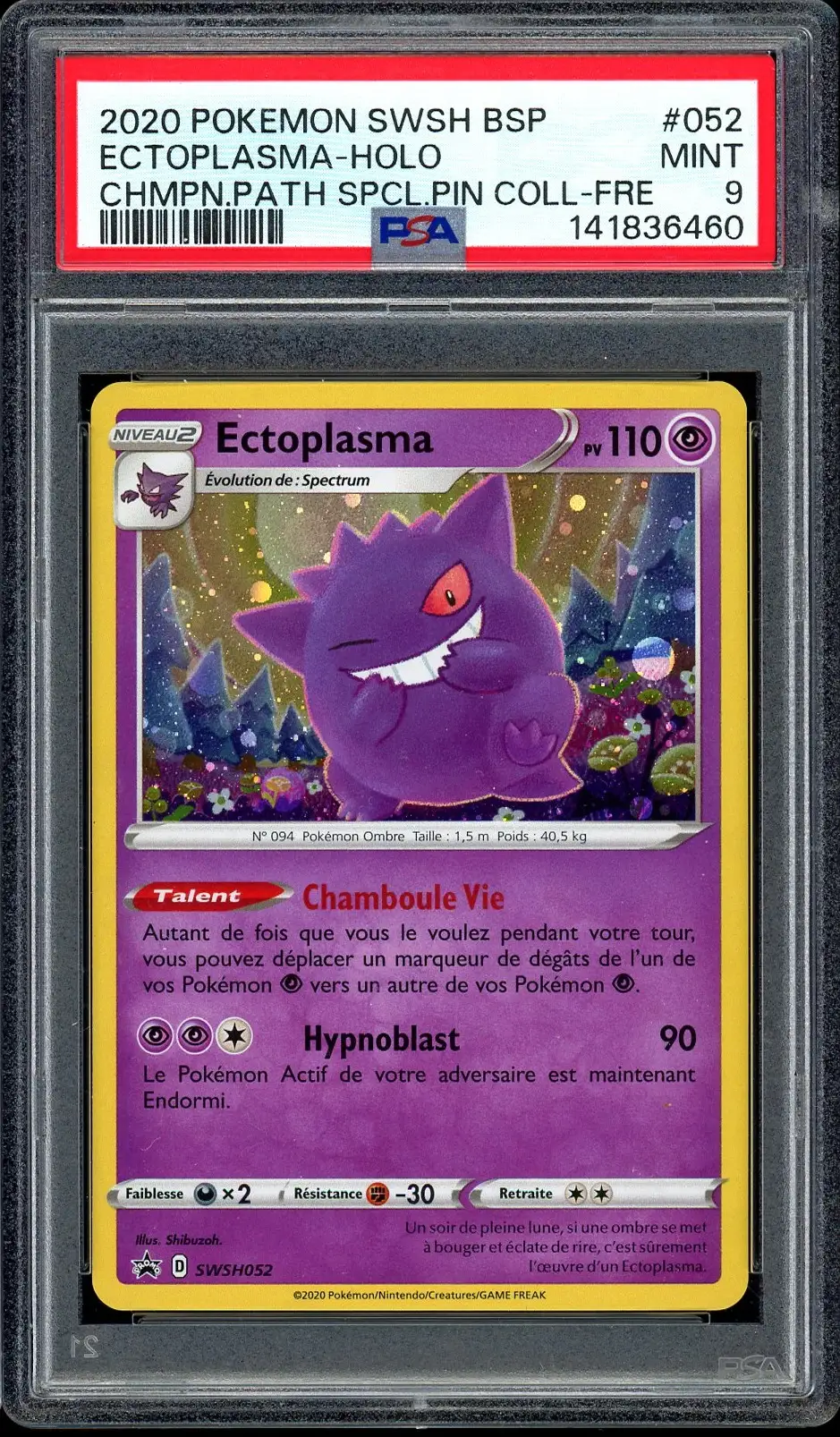 PSA 9 Ectoplasma Holo