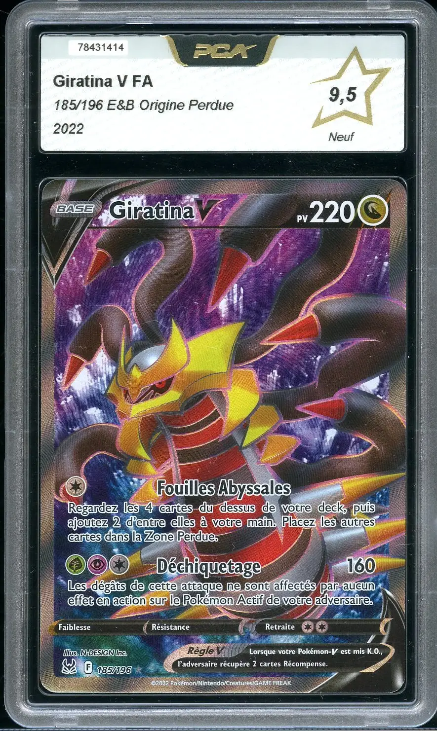 PCA 9.5 Giratina V