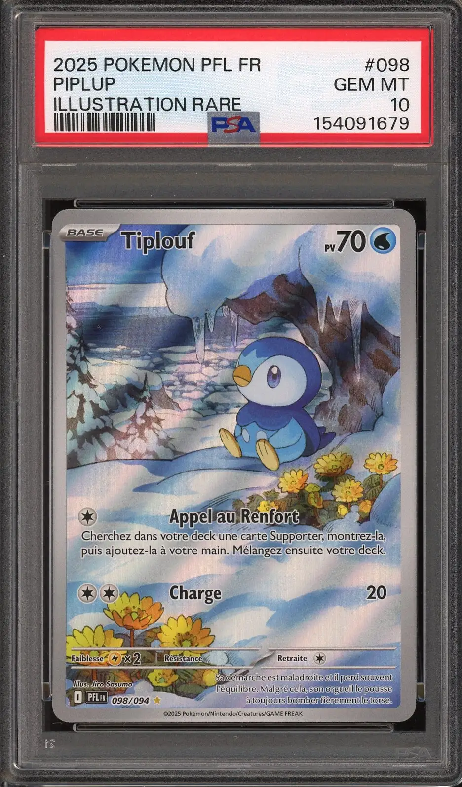 PSA 10 Tiplouf