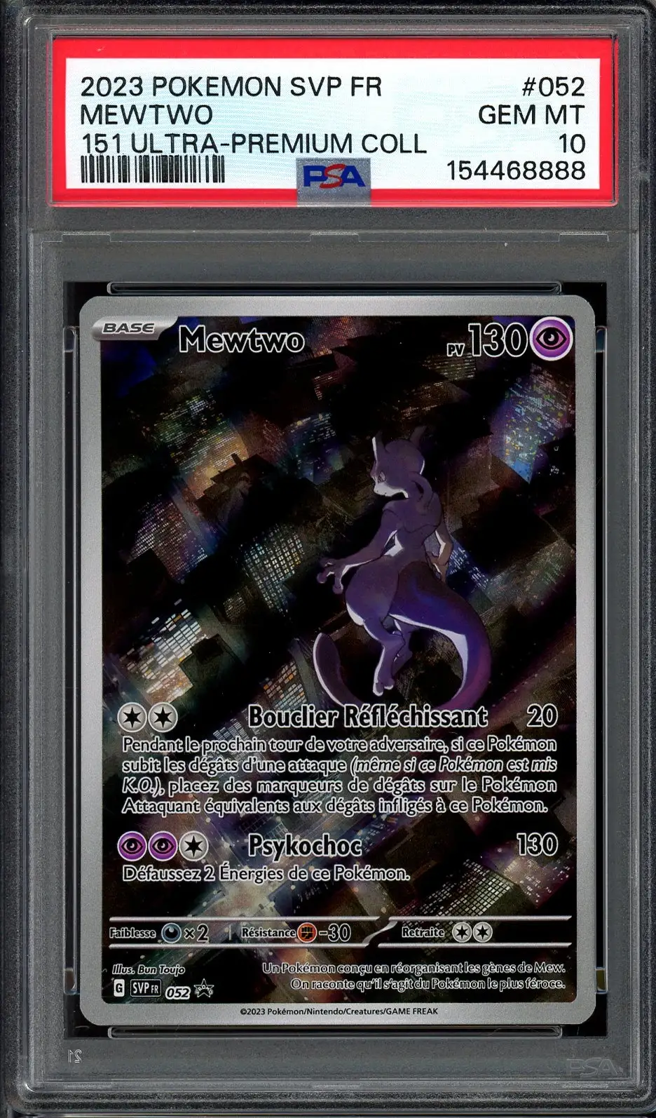 PSA 10 Mewtwo