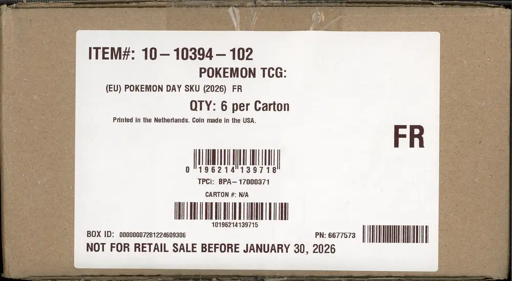 Case Coffret Journée Pokemon 2026